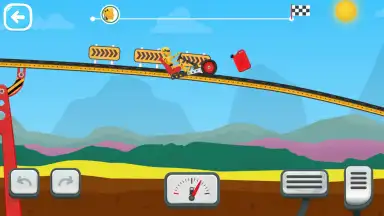 Captura de tela de Car Builder and Racing Game for Kids 5