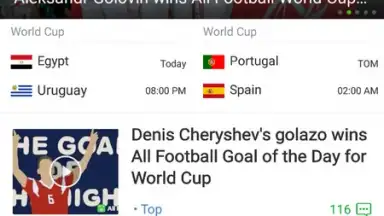 Captura de tela de All Football - News & Scores 1