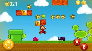 Captura de tela de Steve's World 1