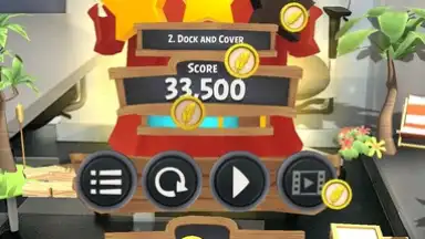 Captura de tela de Angry Birds AR: Isle of Pigs 5