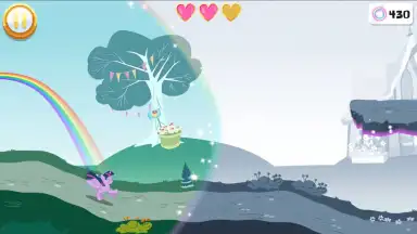 Captura de tela de My Little Pony Rainbow Runners 10