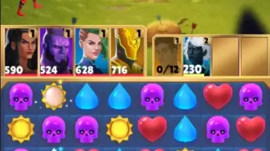 Captura de tela de Puzzle Clash Heroes: Neolympia 9