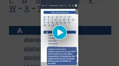 Captura de tela de Application Prescrire 1