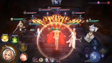 Captura de tela de Fire Heroes 1