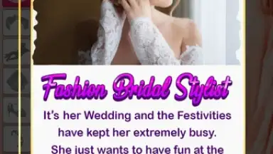Captura de tela de Wedding Fashion Dress Up 1
