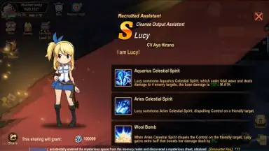 Captura de tela de FAIRY TAIL: Forces Unite! 8
