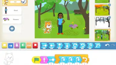 Captura de tela de ScratchJr 3