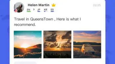 Captura de tela de HelloTalk 2