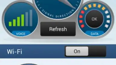 Captura de tela de OpenSignal - 3G/4G/WiFi 3