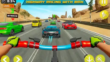 Captura de tela de Bicycle Racing 3