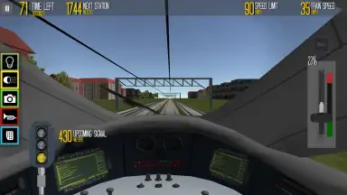 Captura de tela de Euro Train Sim 8