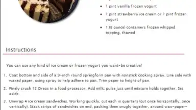 Captura de tela de No-Bake Desserts 3