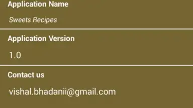 Captura de tela de Sweets Recipes 2
