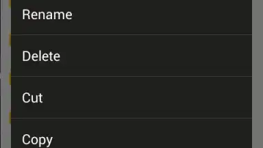 Captura de tela de dodol File Explorer 1