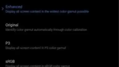 Captura de tela de Xiaomi Settings 1