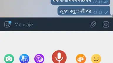 Captura de tela de Bengali Voice Typing Keyboard 9