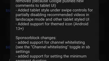 Captura de tela de Vanced Manager 12