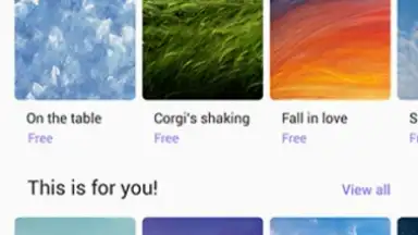 Captura de tela de Galaxy Themes 1
