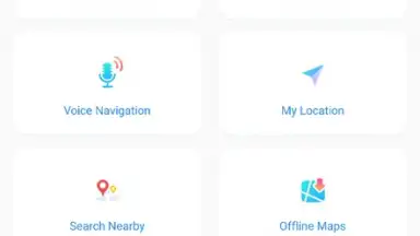 Captura de tela de GPS Navigator 4