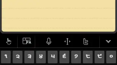 Captura de tela de TouchPal Punjabi Pack 1