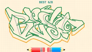 Captura de tela de How to Draw Graffitis 7
