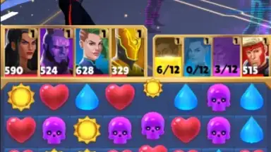 Captura de tela de Puzzle Clash Heroes: Neolympia 6