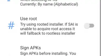 Captura de tela de Split APKs Installer (SAI) 6