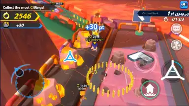 Captura de tela de Sonic Rumble 4