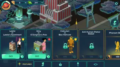 Captura de tela de Futurama Worlds of Tomorrow 7