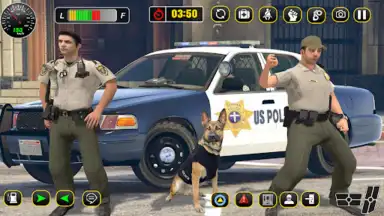 Captura de tela de Police Car Chase: Thief Chase 2
