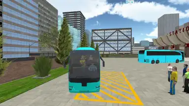 Captura de tela de Euro Bus Simulator Bus Game 3D 3