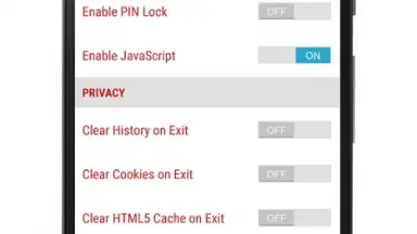 Captura de tela de Anonymous Browser 6