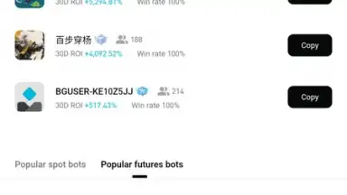 Captura de tela de Bitget 2