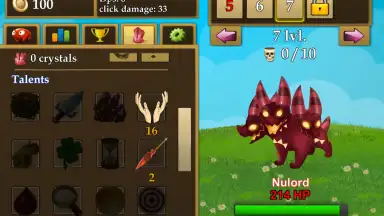 Captura de tela de Fantasy Clicker 3