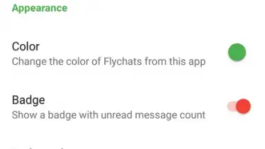 Captura de tela de Flychat 8