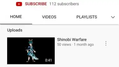 Captura de tela de Shinobi Warfare Comunidad 1