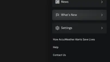 Captura de tela de AccuWeather 9