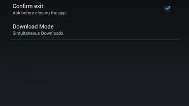 Captura de tela de Download Manager 4