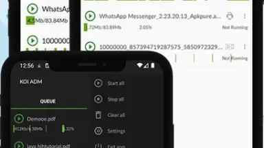 Captura de tela de Download Manager 5