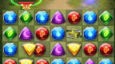 Captura de tela de Dragon Strike: Puzzle RPG 8