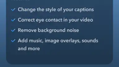 Captura de tela de Captions Lite 5