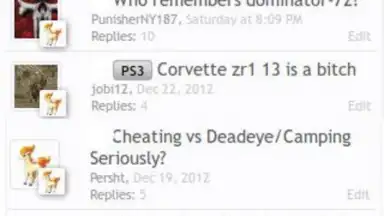 Captura de tela de Red Dead Redemption Forums 2