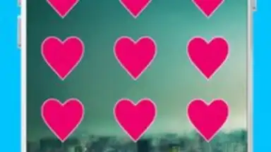 Captura de tela de Love Pattern Lock Screen 2