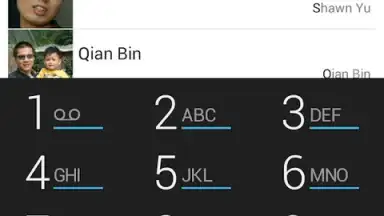 Captura de tela de ExDialer 3
