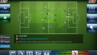 Captura de tela de PES Club Manager 3