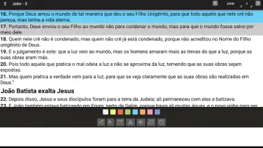 Captura de tela de Biblia fuera de línea 15
