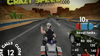 Captura de tela de Highway Rider 3