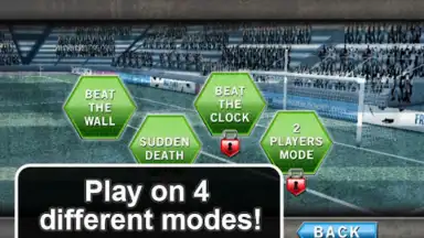 Captura de tela de Soccer Free Kicks 4