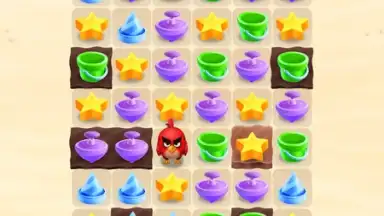 Captura de tela de Angry Birds Match 12