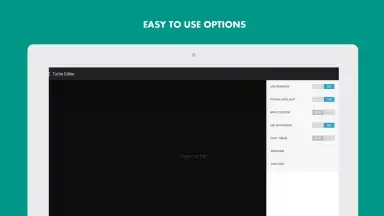 Captura de tela de Turbo Editor 6